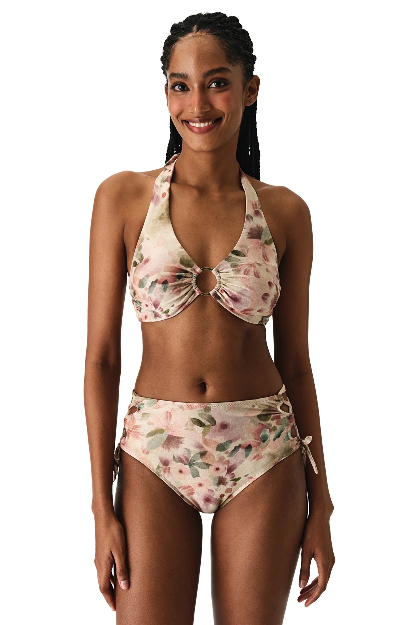 Renkli Aires Hot Bikini Üstü