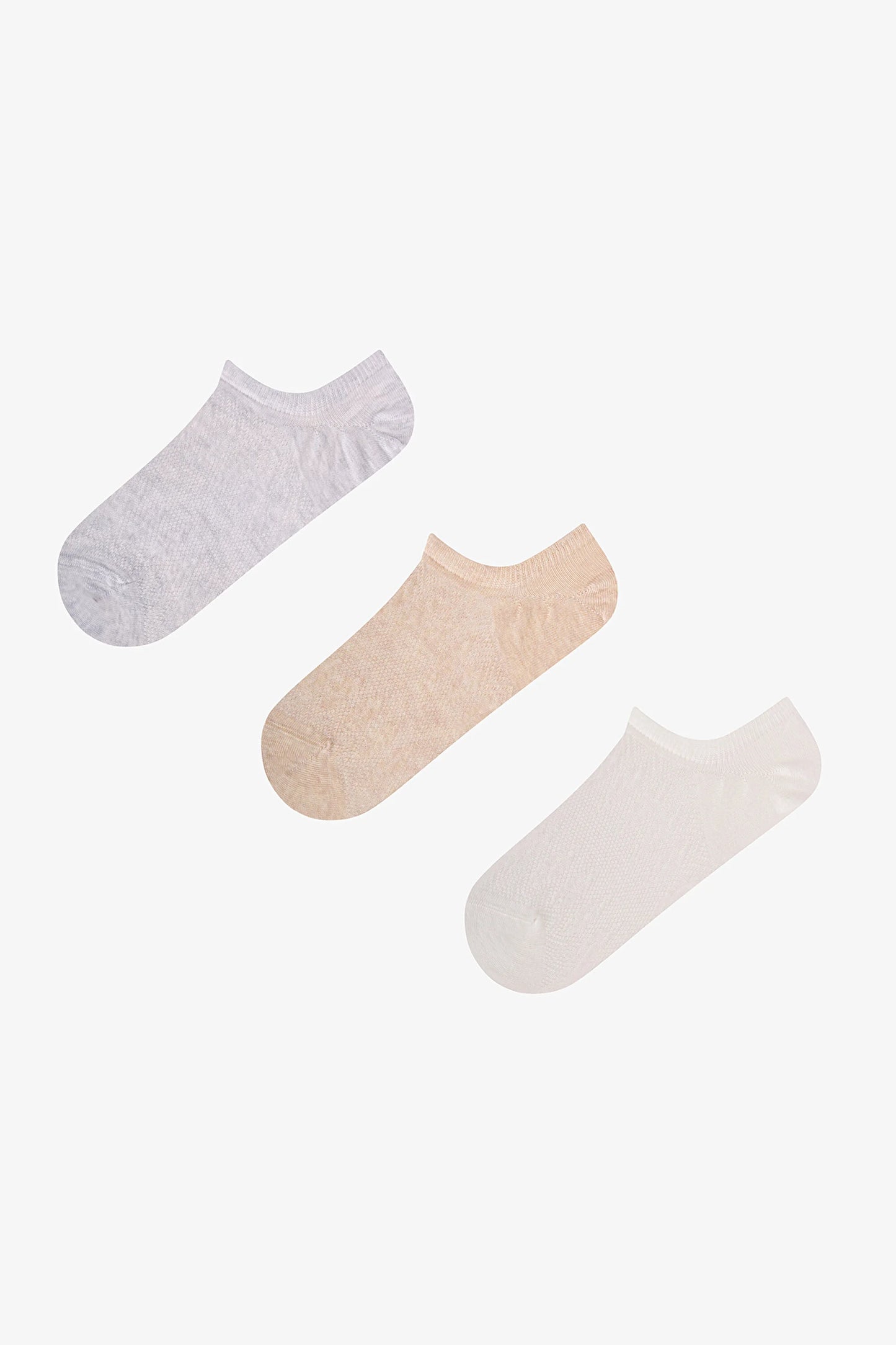Natural Touch 3'lü Sneaker Çorabı