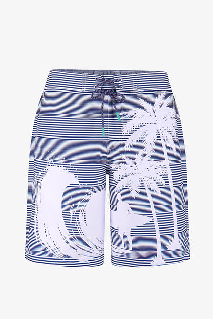 Erkek Lacivert Surf Revival Şort