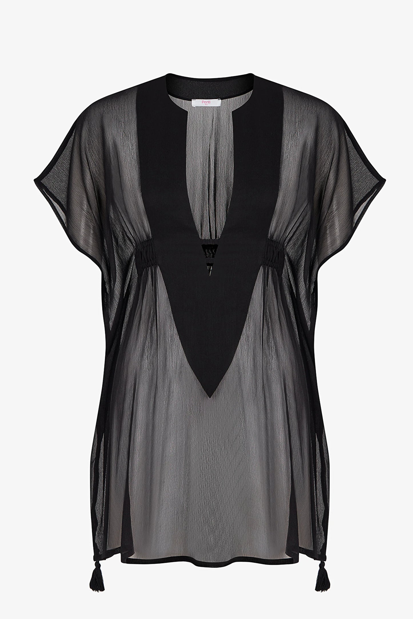 Siyah Basic Kaftan