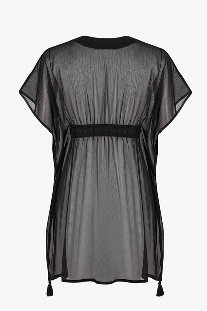 Siyah Basic Kaftan
