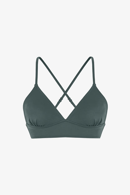 Yeşil Bralet Bikini Üstü