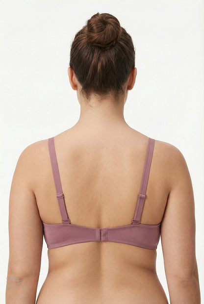 Gül Pembesi Lotus Straplez Bikini Üstü