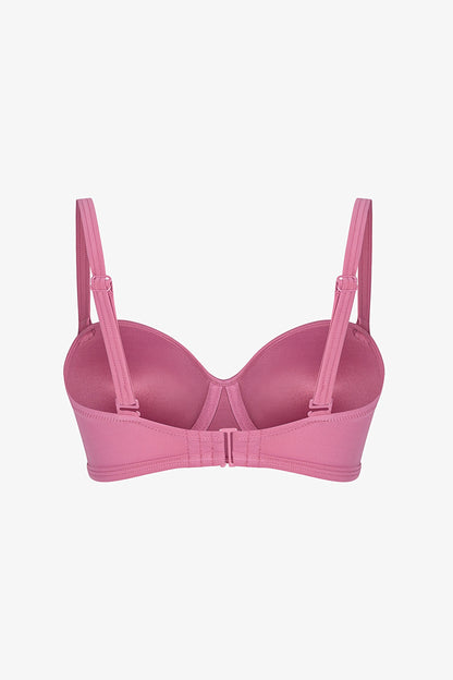 Gül Pembesi Lotus Straplez Bikini Üstü