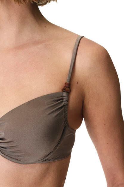 Deve Tüyü Naiara Cup Bikini Üstü