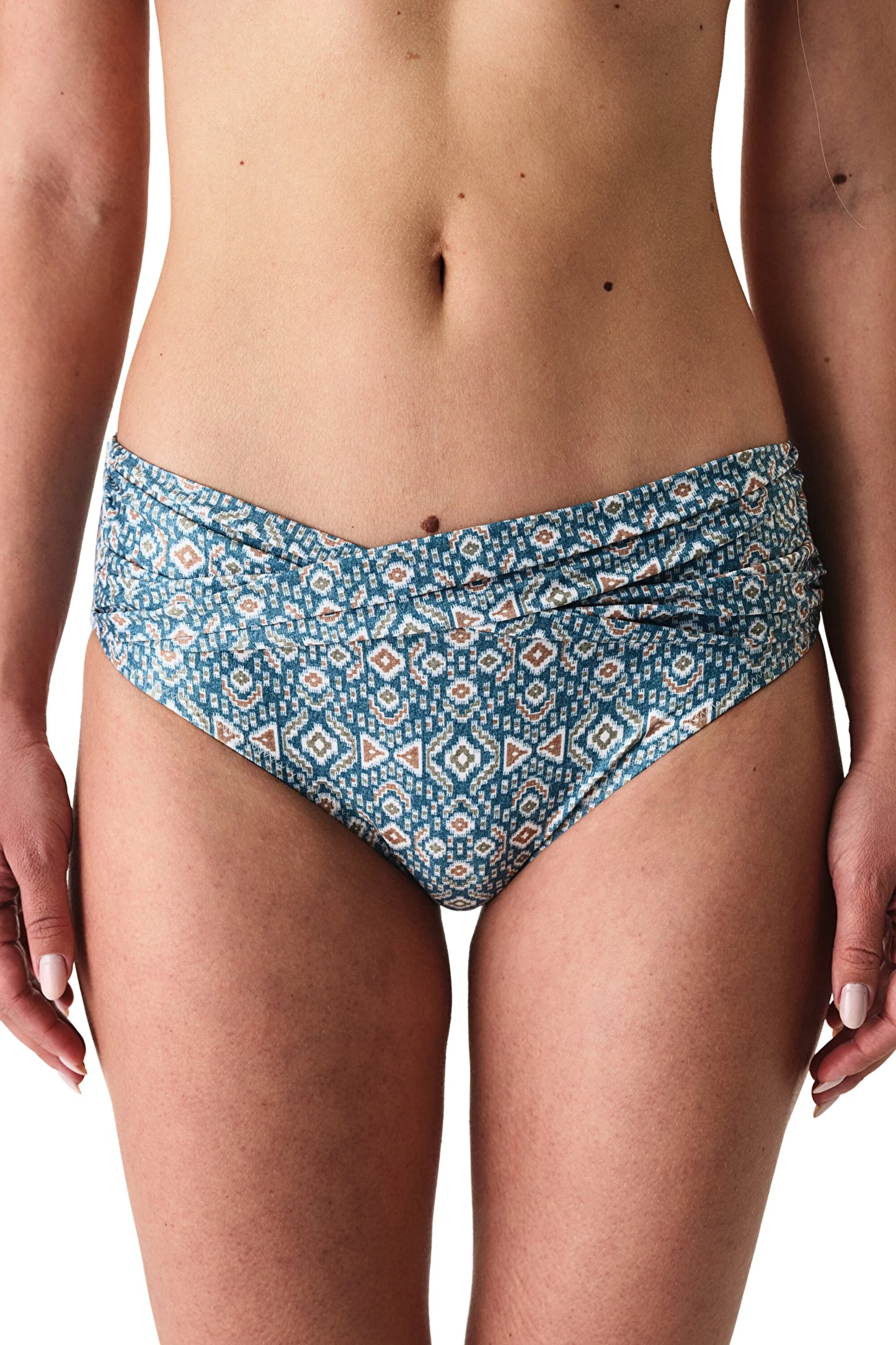 Renkli Beatriz Twist Bikini Altı