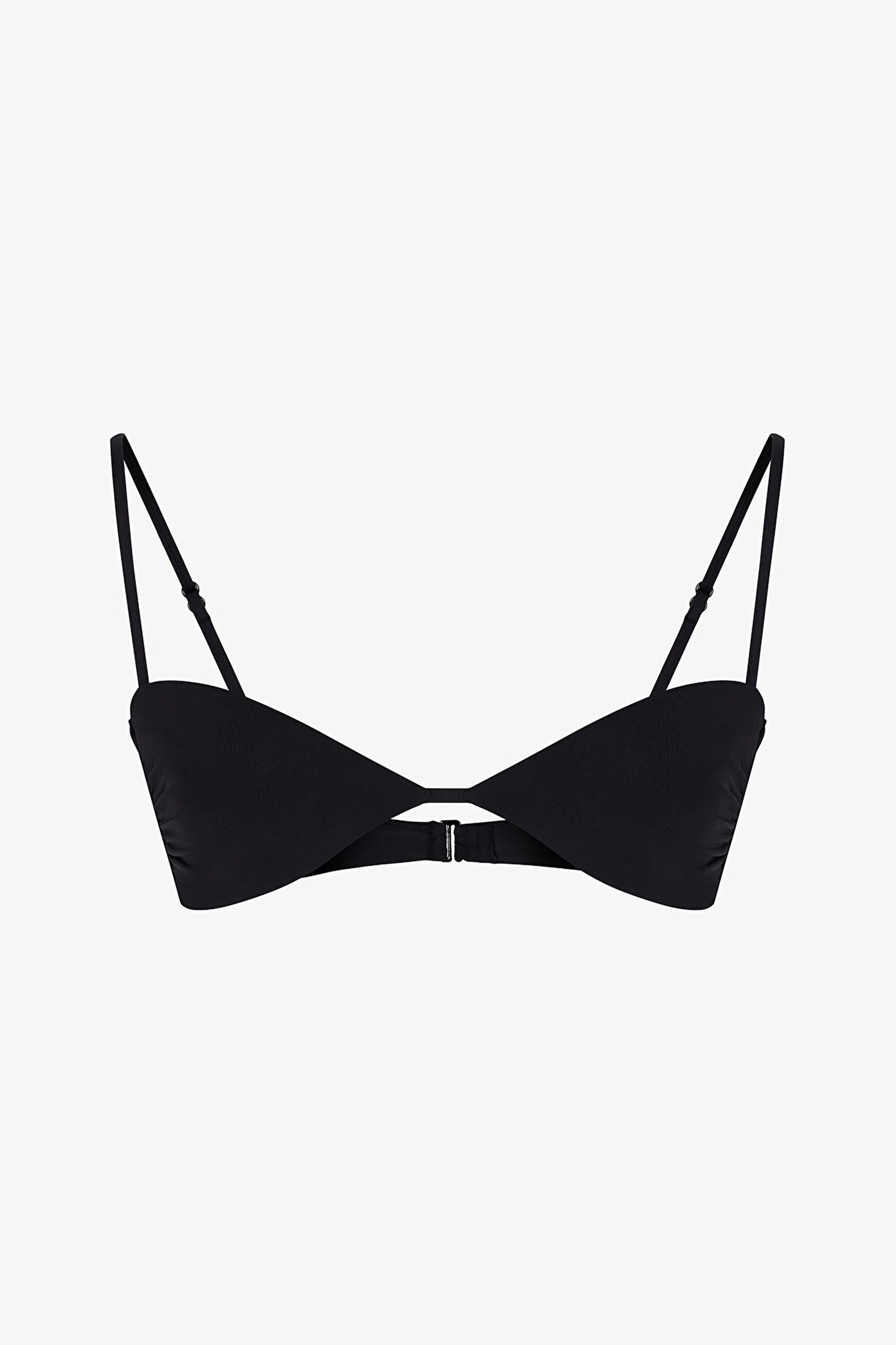 Siyah Mollie Bandeau Bikini Üstü