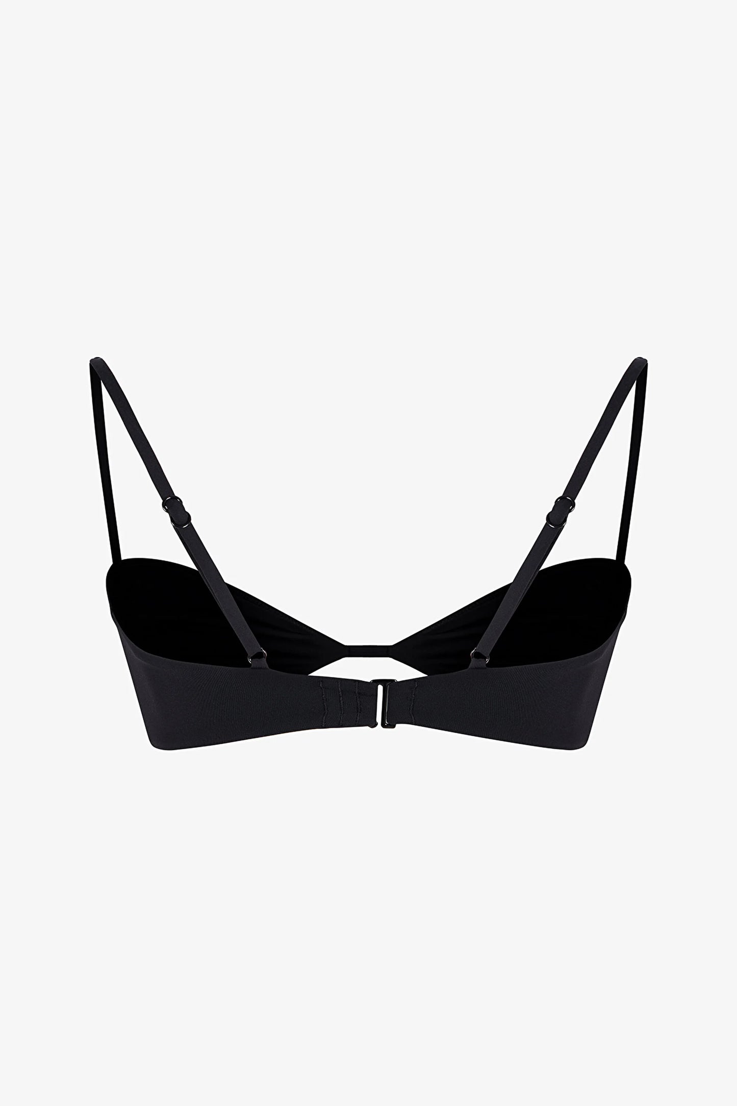 Siyah Mollie Bandeau Bikini Üstü