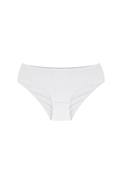 Optik Beyaz Cover 3'lü Pamuklu Slip Külot