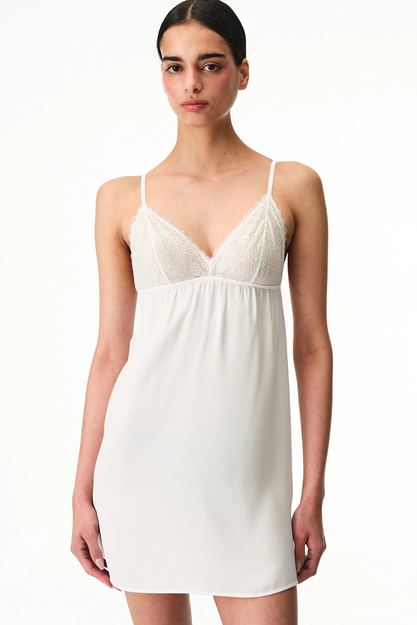 Kırık Beyaz Bridal Charming Gecelik