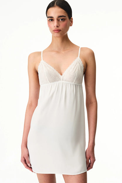 Kırık Beyaz Bridal Charming Gecelik