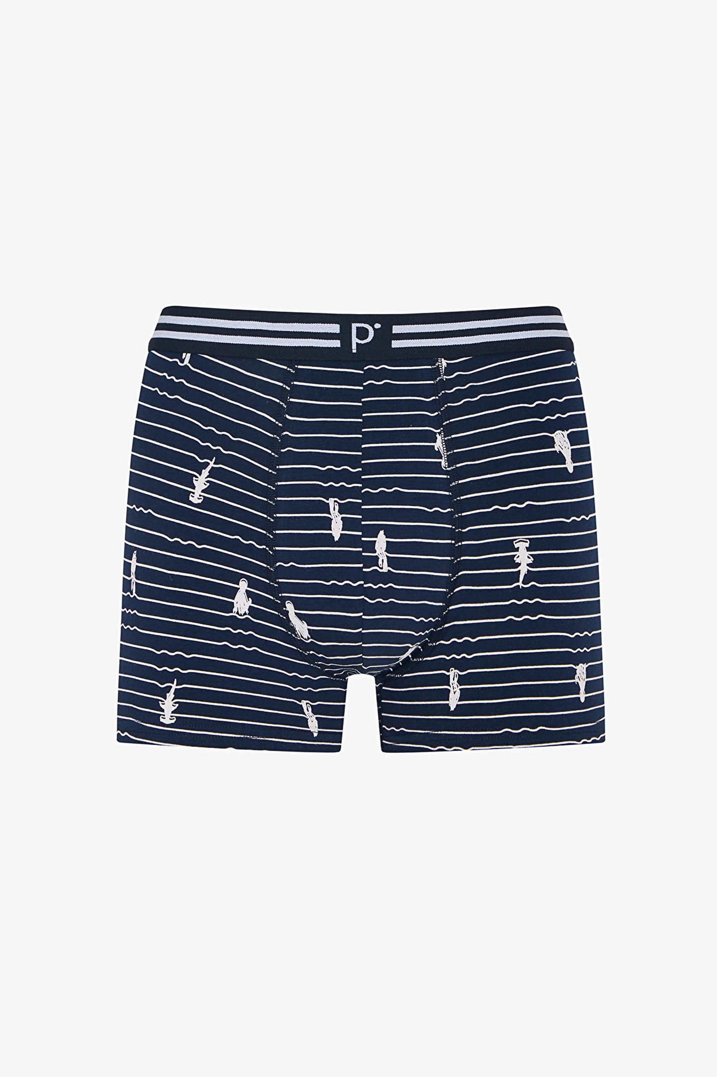 Erkek Renkli Wild Sea Çoklu Boxer