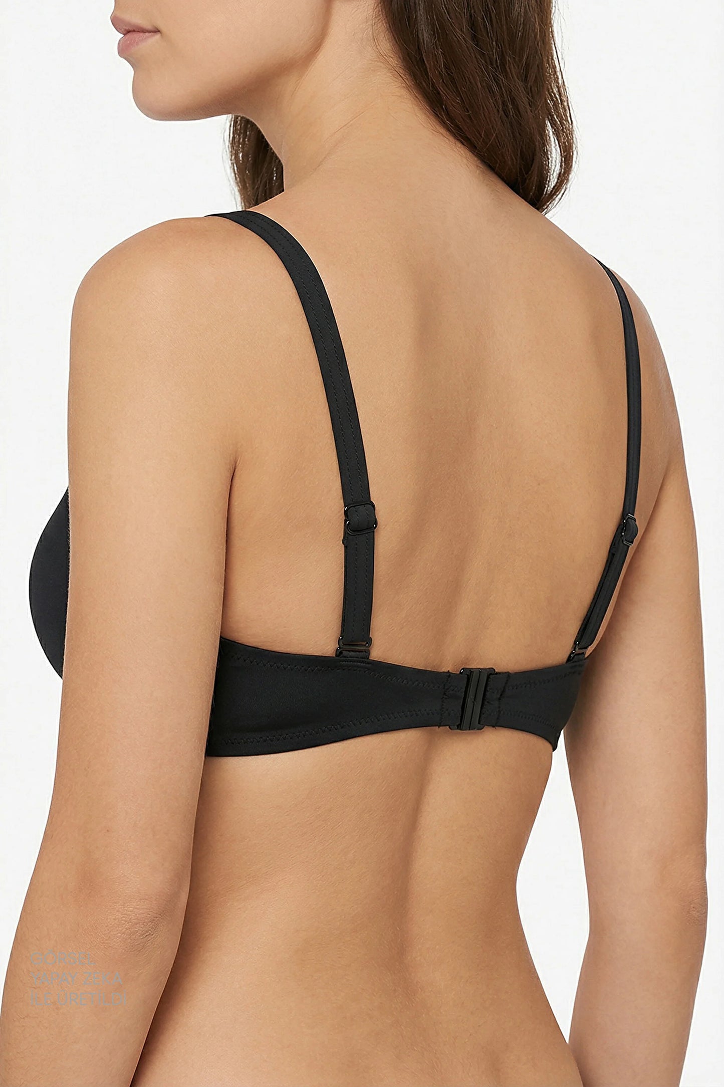 Siyah Beauty Toparlayıcı Bikini Üstü