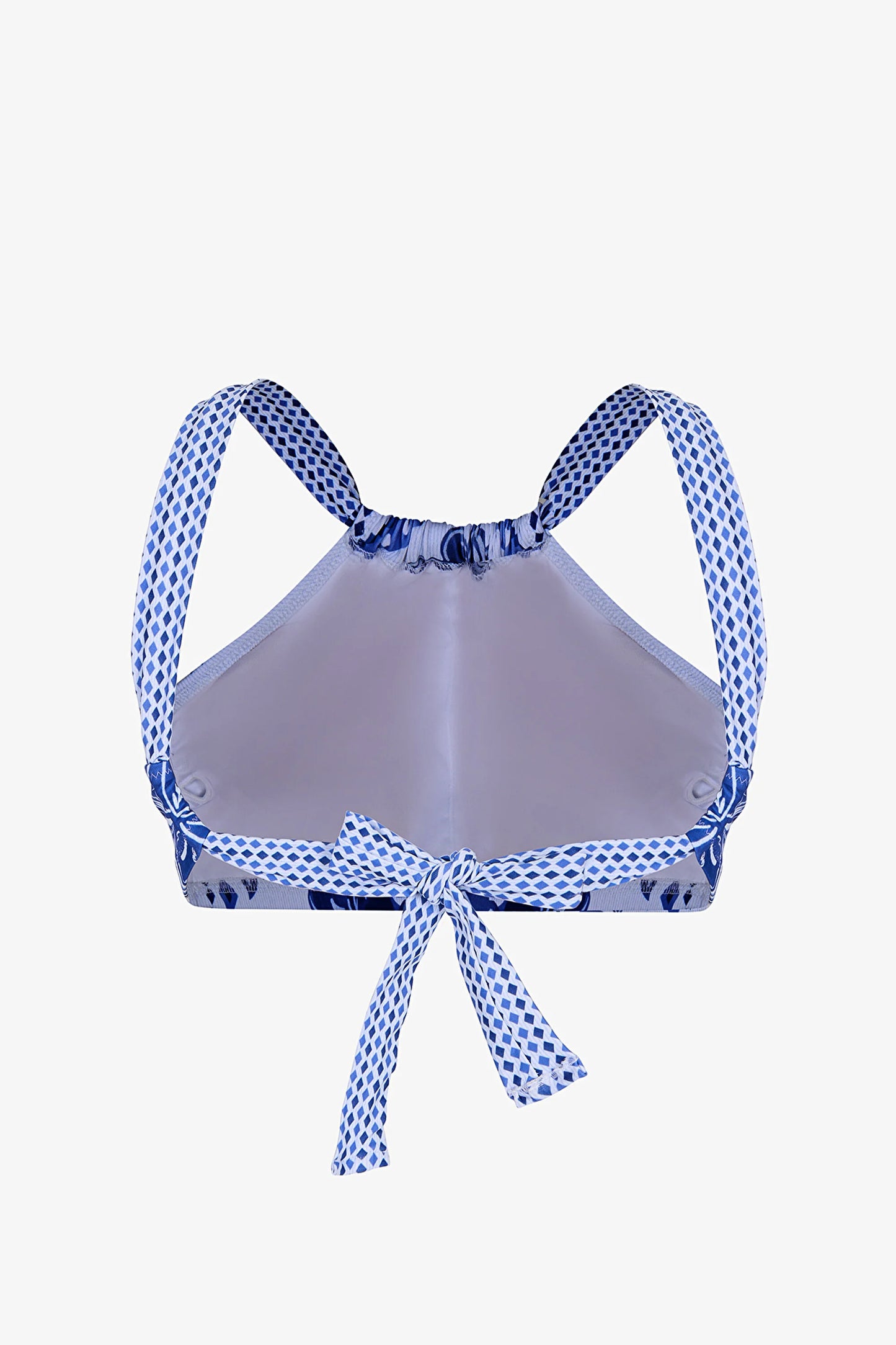 Renkli Giana Halter Bikini Üstü