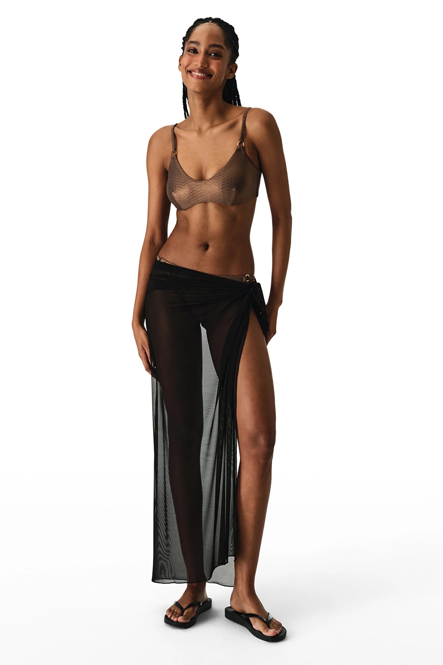 Lidia Long Mesh Pareo
