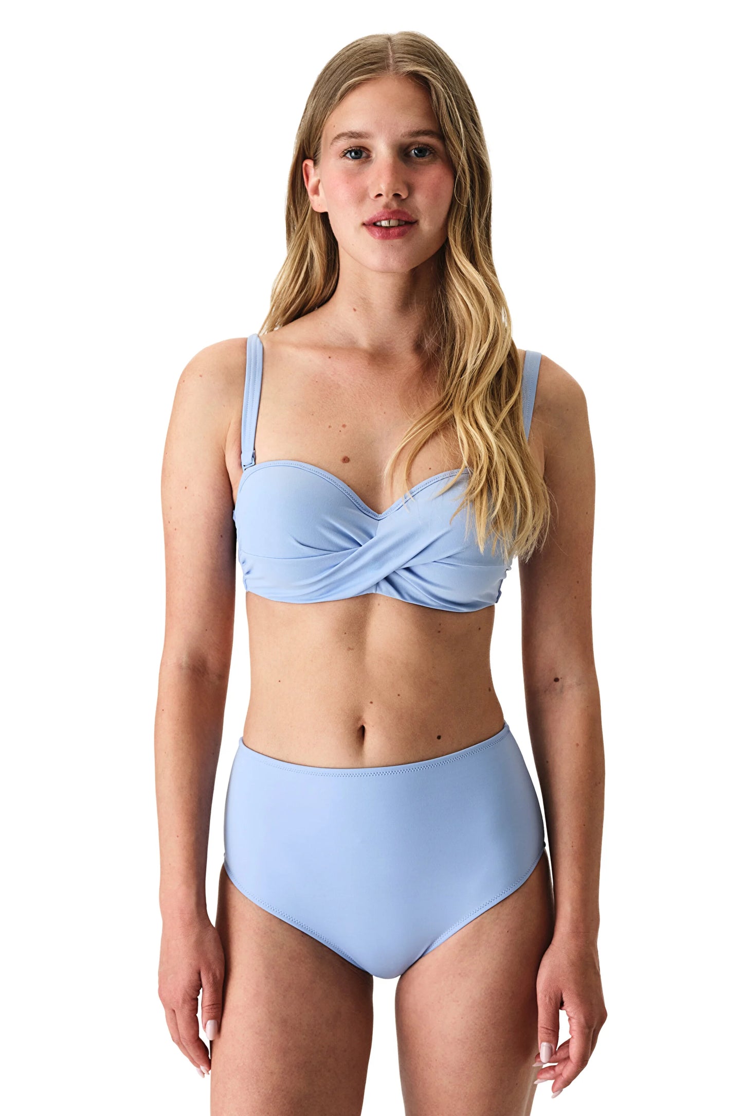 Açık Mavi High Bikini Altı