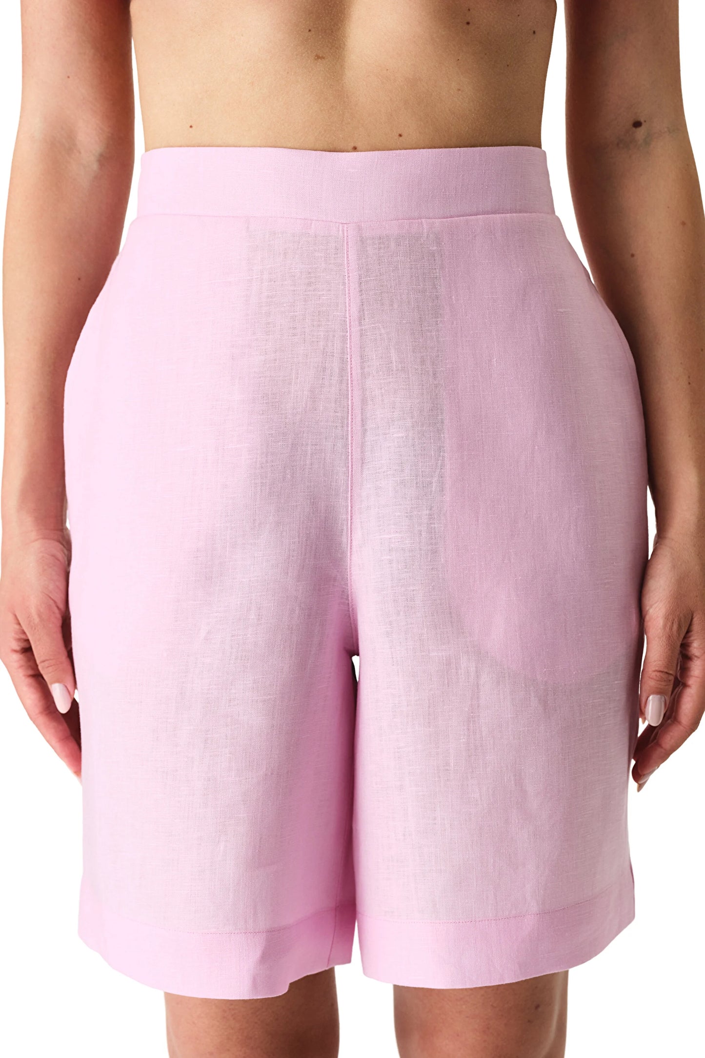 Pembe Nina City Şort