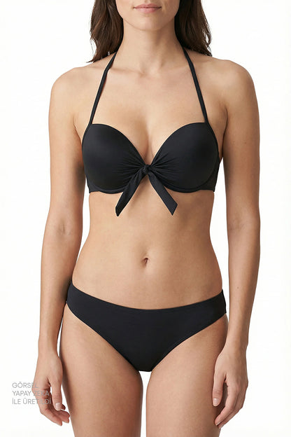 Siyah Cup Bikini Üstü