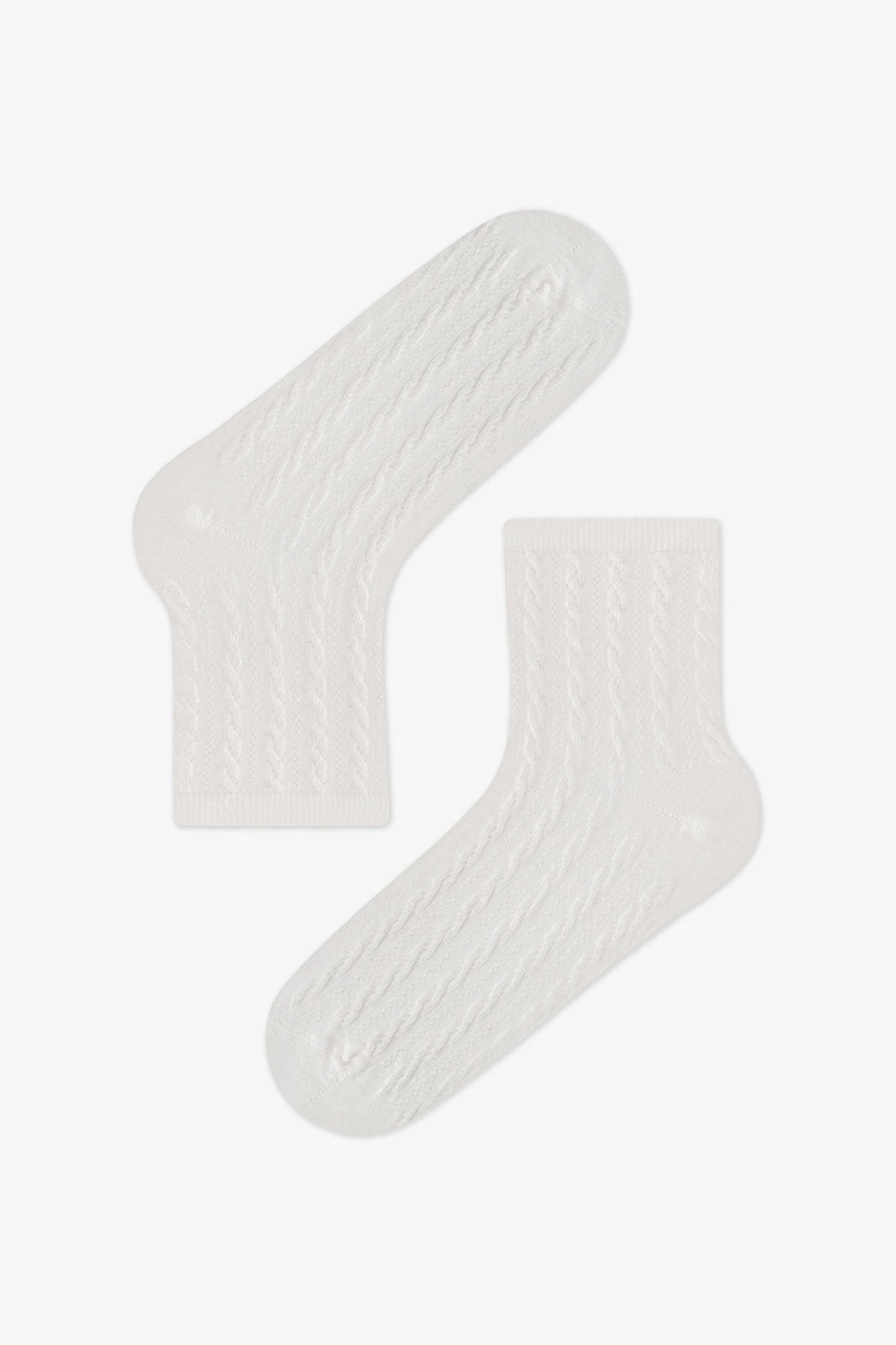 Geometric Jacquard 5li Soket Çorap
