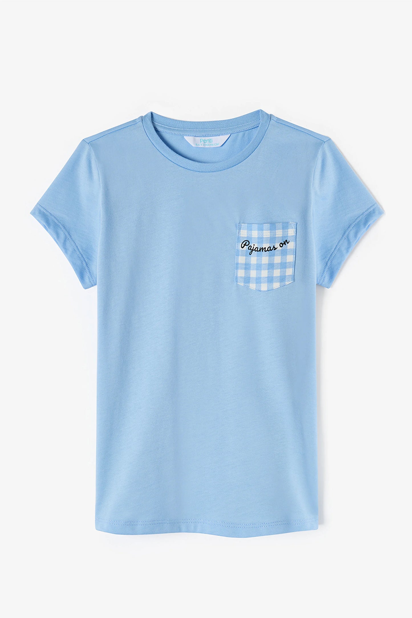 Gokyüzü Mavisi Erkek Çocuk Pajamas On Pamuklu Pijama Takımı