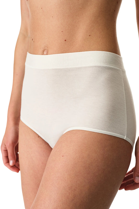 Ekru Collagen Yüksek Bel Slip Külot