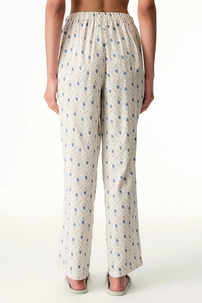 Renkli Serenity Floral Pant Pijama Altı