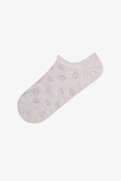 Cute Hearts 3'lü Sneaker Çorabı