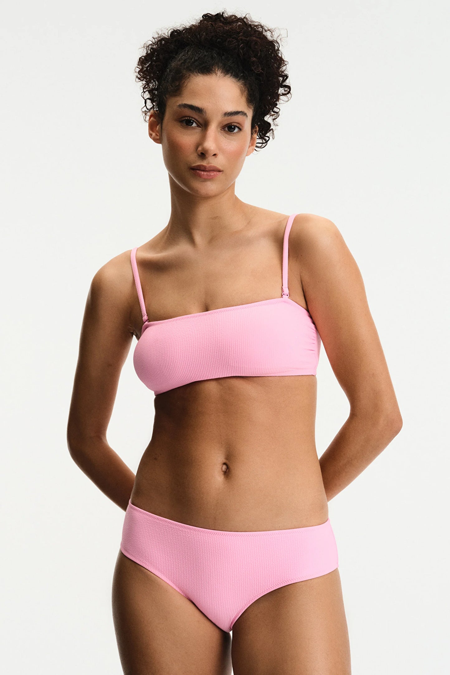 Açık Pembe Missa Hipster Bikini Altı
