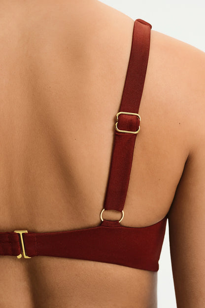 Bordo Erica Monokini