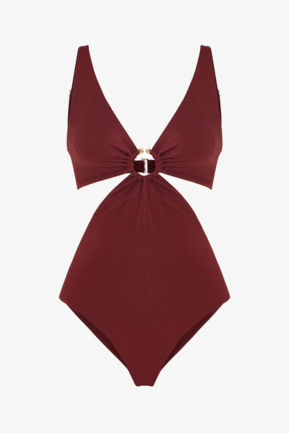 Bordo Erica Monokini