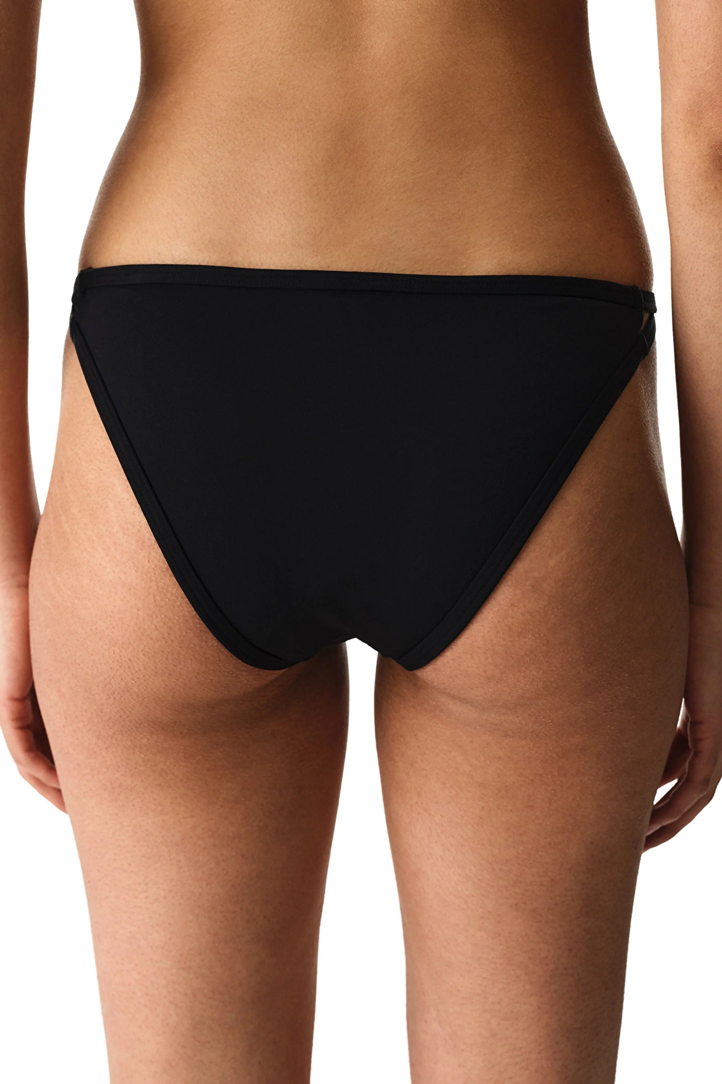 Siyah Mollie Cross Bikini Altı