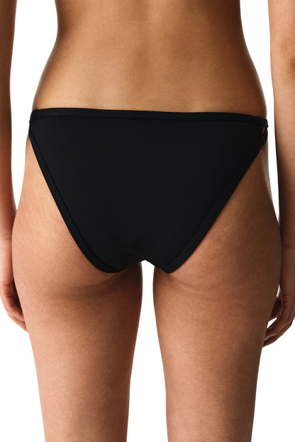 Siyah Mollie Cross Bikini Altı
