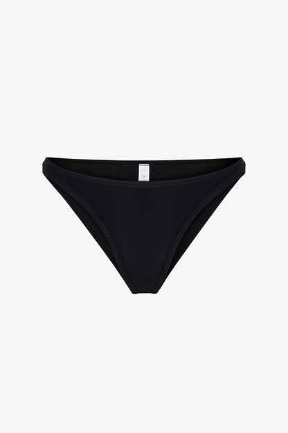 Siyah Mollie Cross Bikini Altı