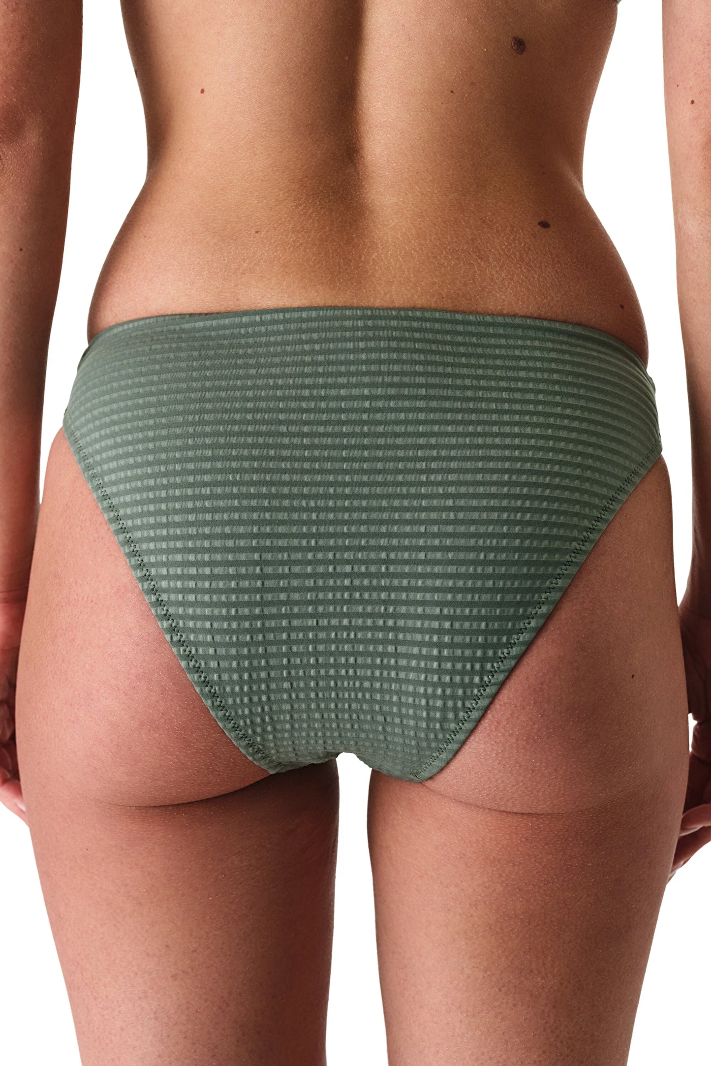 Koyu Yeşil Rana Green High Leg Slip Bikini Altı