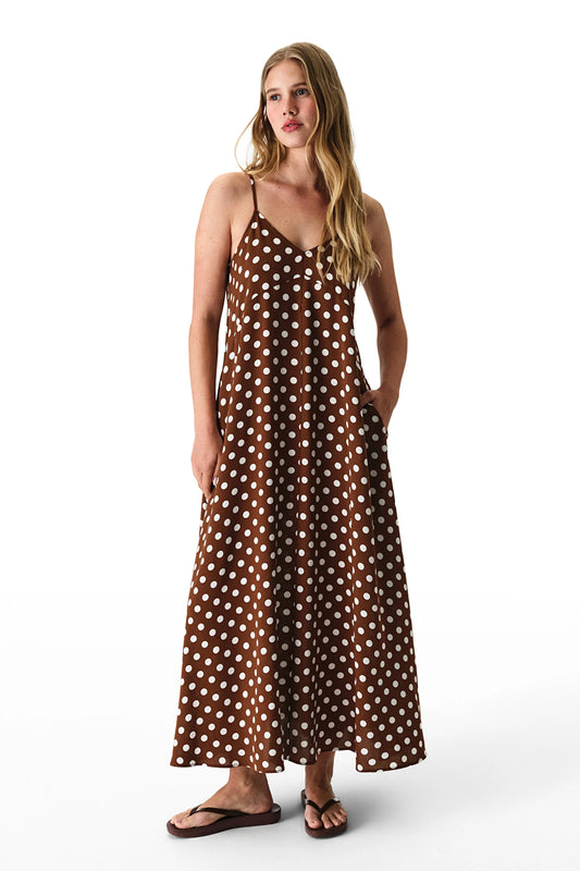 Polka Dot Elbise