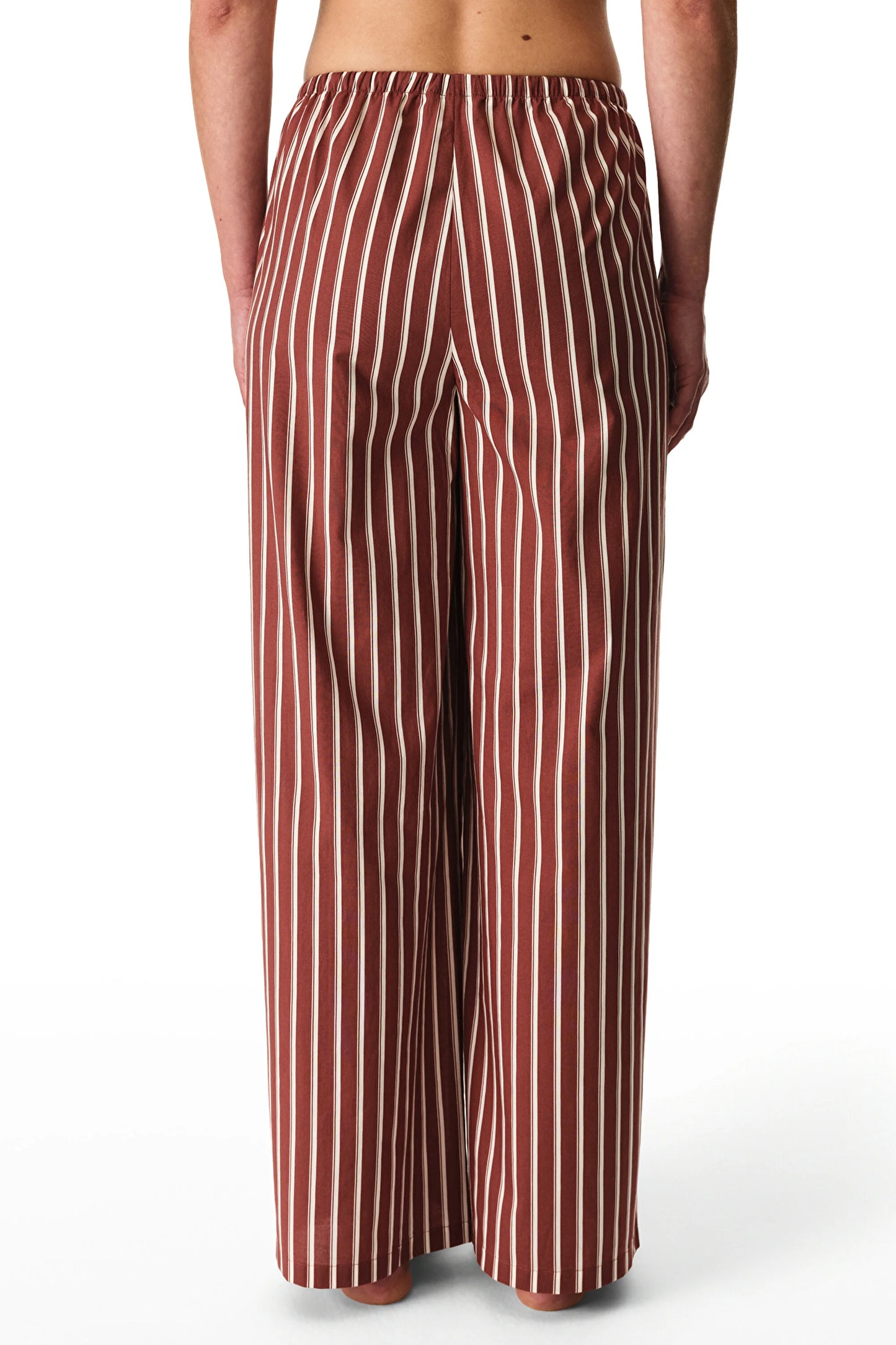 Bordo Sisterhood Pamuklu Pantolon Pijama Altı