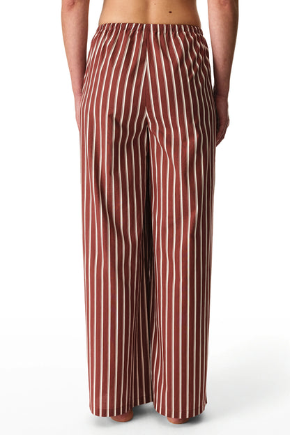 Bordo Sisterhood Pamuklu Pantolon Pijama Altı