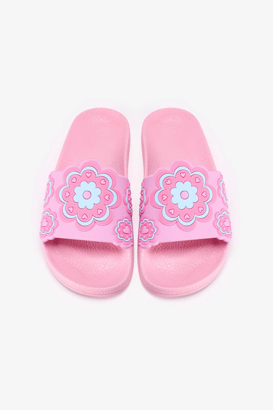Kız Çocuk Flower Terlik