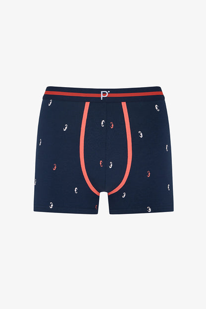Erkek Renkli Red Court Çoklu Boxer