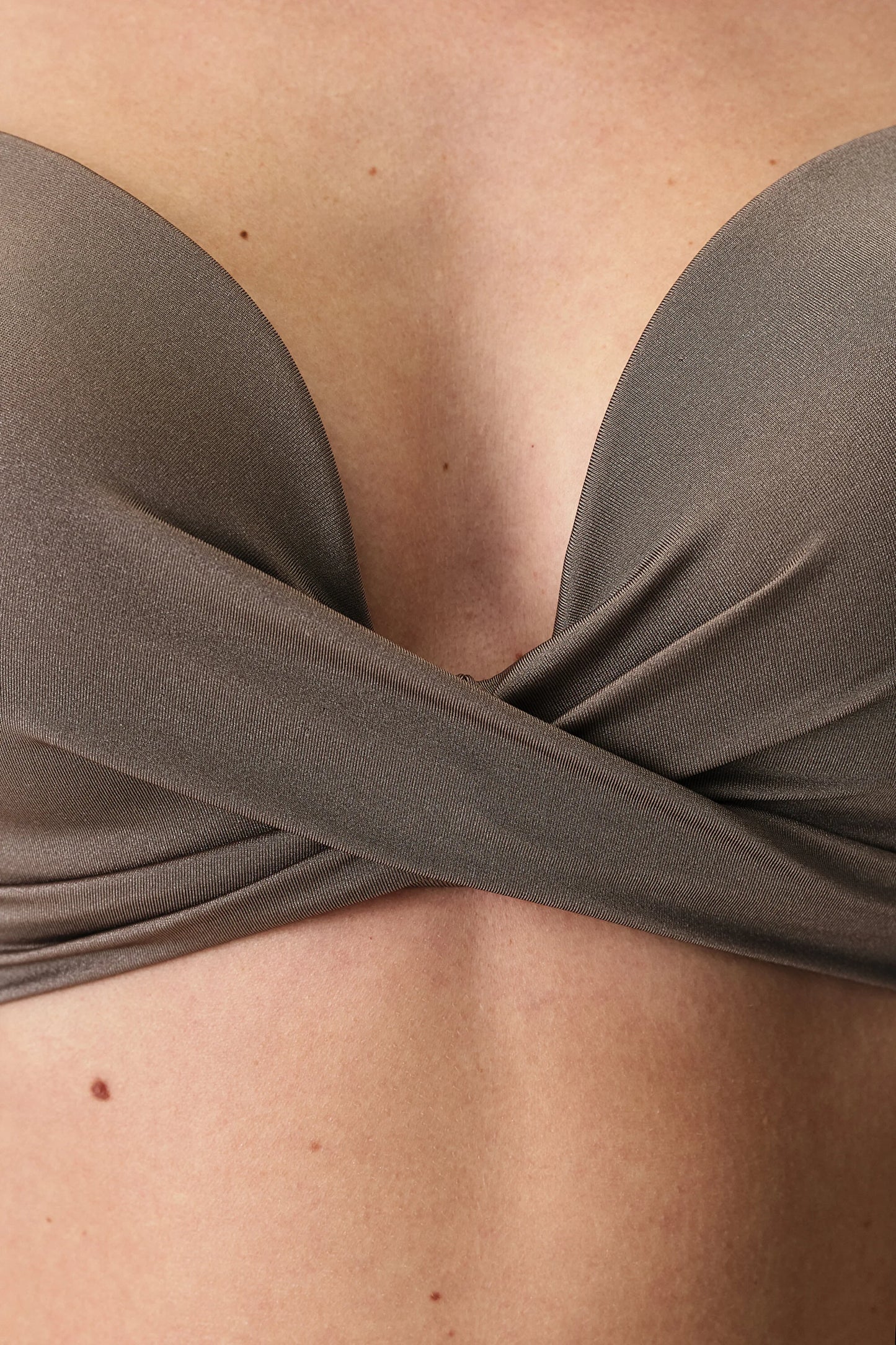 Deve Tüyü Naiara Intense Push Up Destekli Bikini Üstü