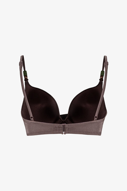 Deve Tüyü Naiara Intense Push Up Destekli Bikini Üstü