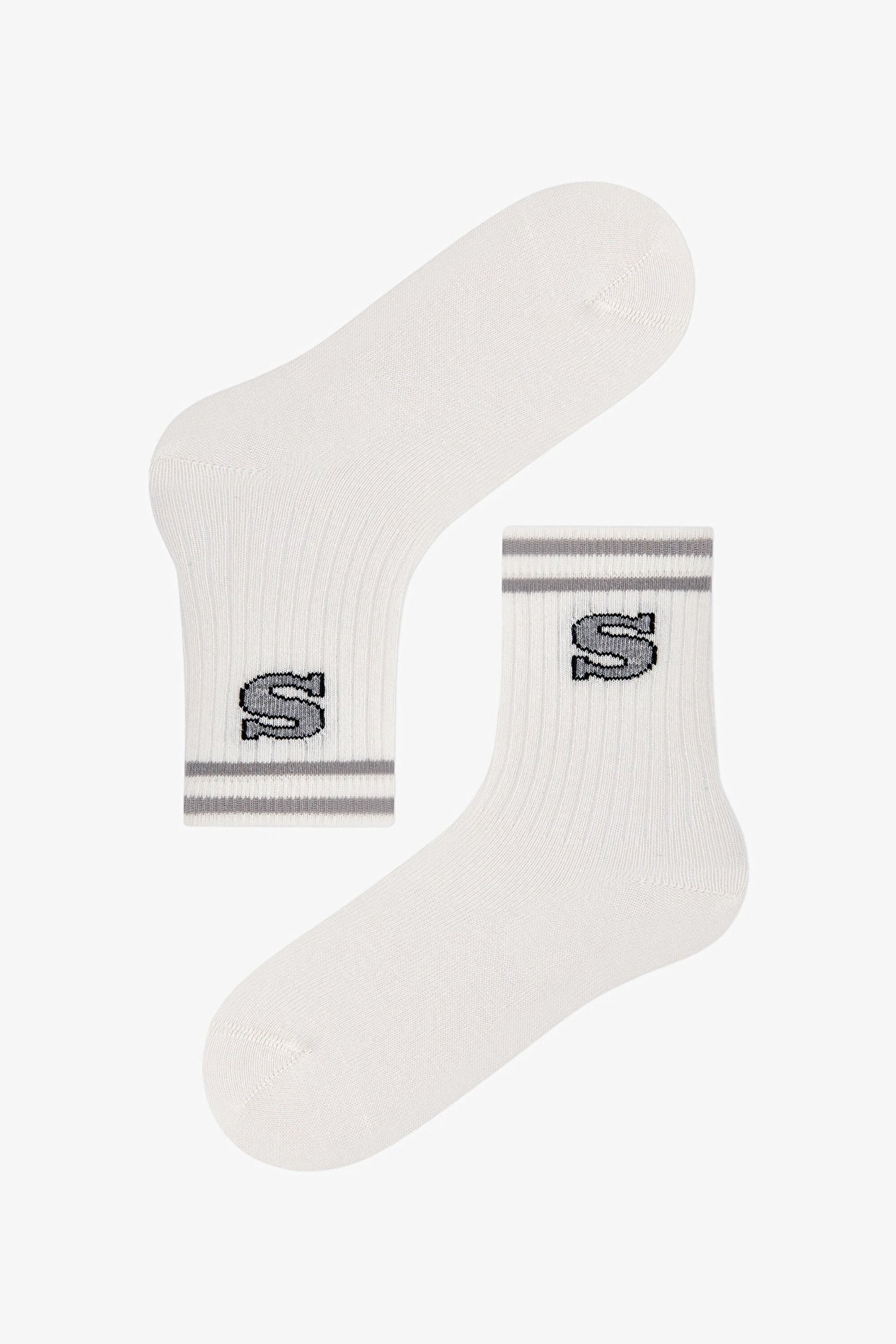 Erkek Çocuk Bold Letters 4 'lü Soket Çorap