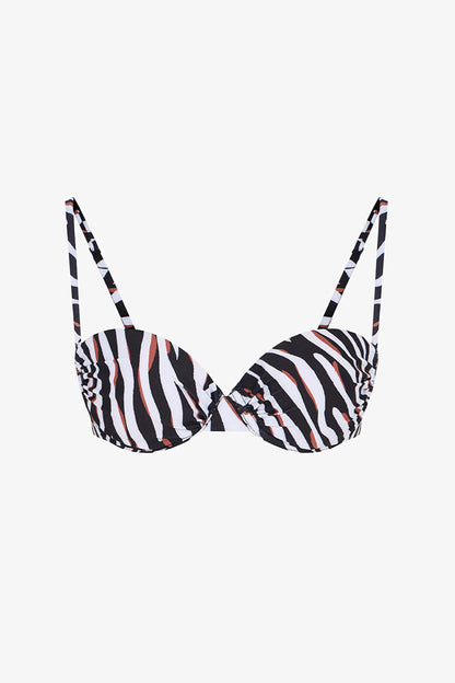 Renkli Macey Balen Bikini Üstü