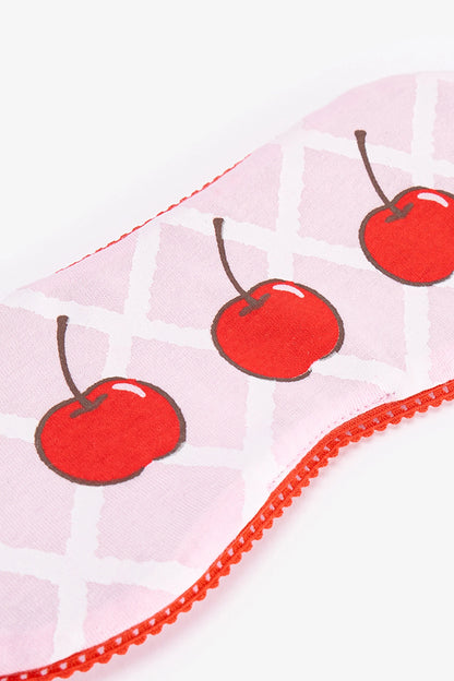 Optik Beyaz Cherries Uyku Gözlügü