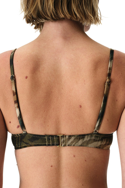 Renkli Cesira Intense Push Up Destekli Bikini Üstü