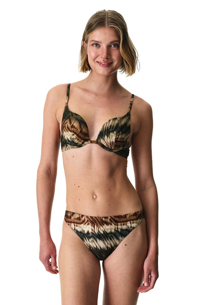 Renkli Cesira Intense Push Up Destekli Bikini Üstü