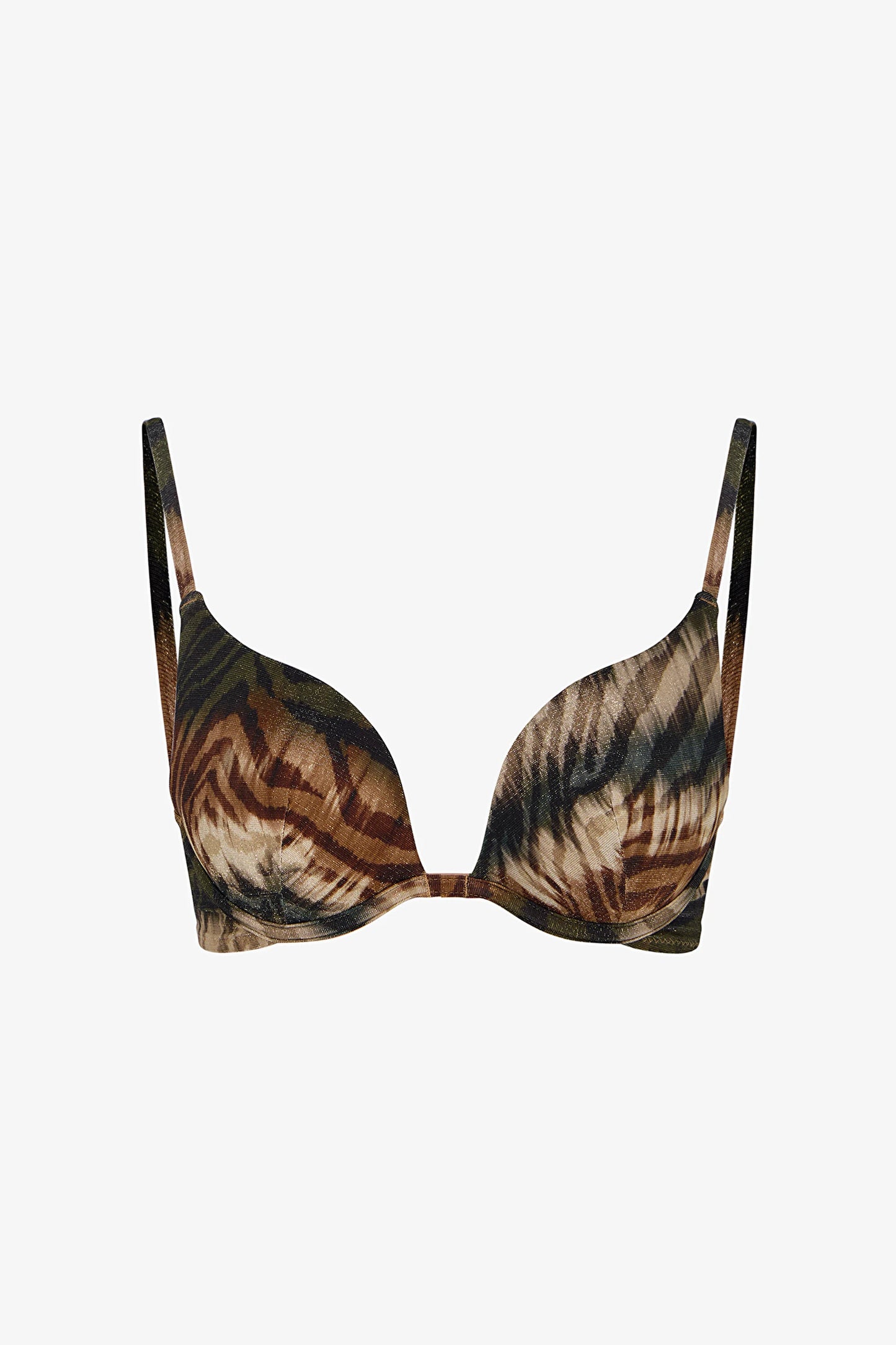 Renkli Cesira Intense Push Up Destekli Bikini Üstü