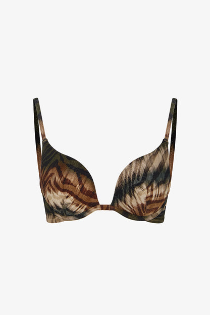 Renkli Cesira Intense Push Up Destekli Bikini Üstü