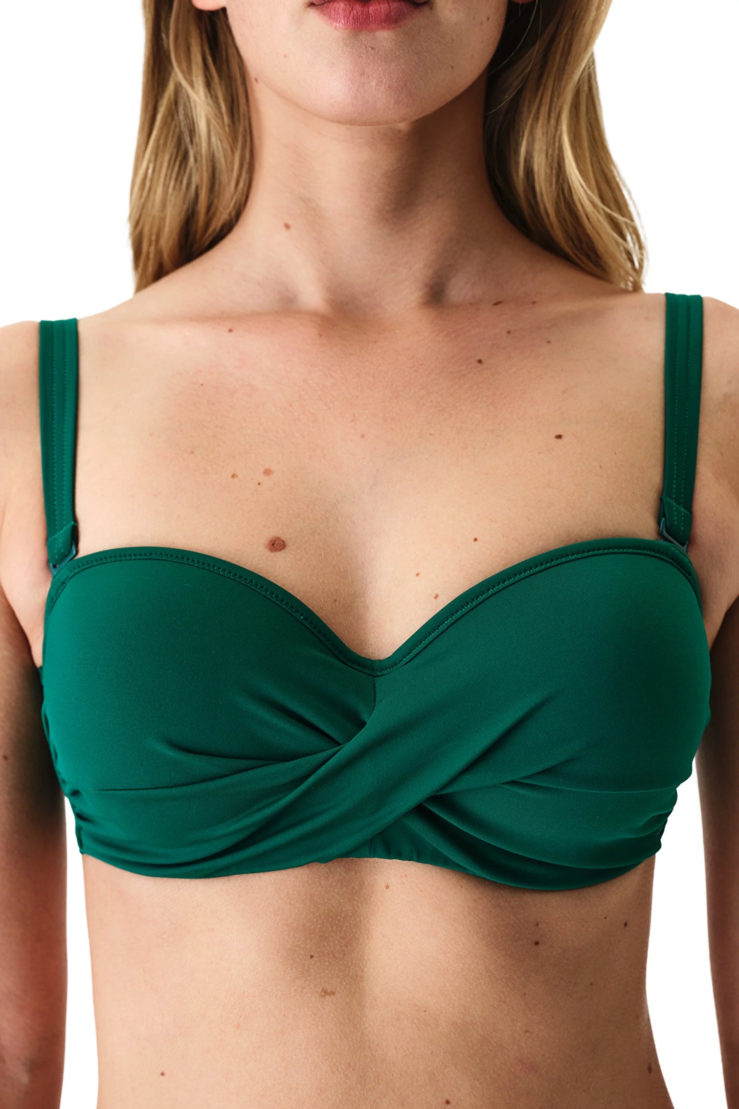 Yeşil Beauty Toparlayıcı Bikini Üstü