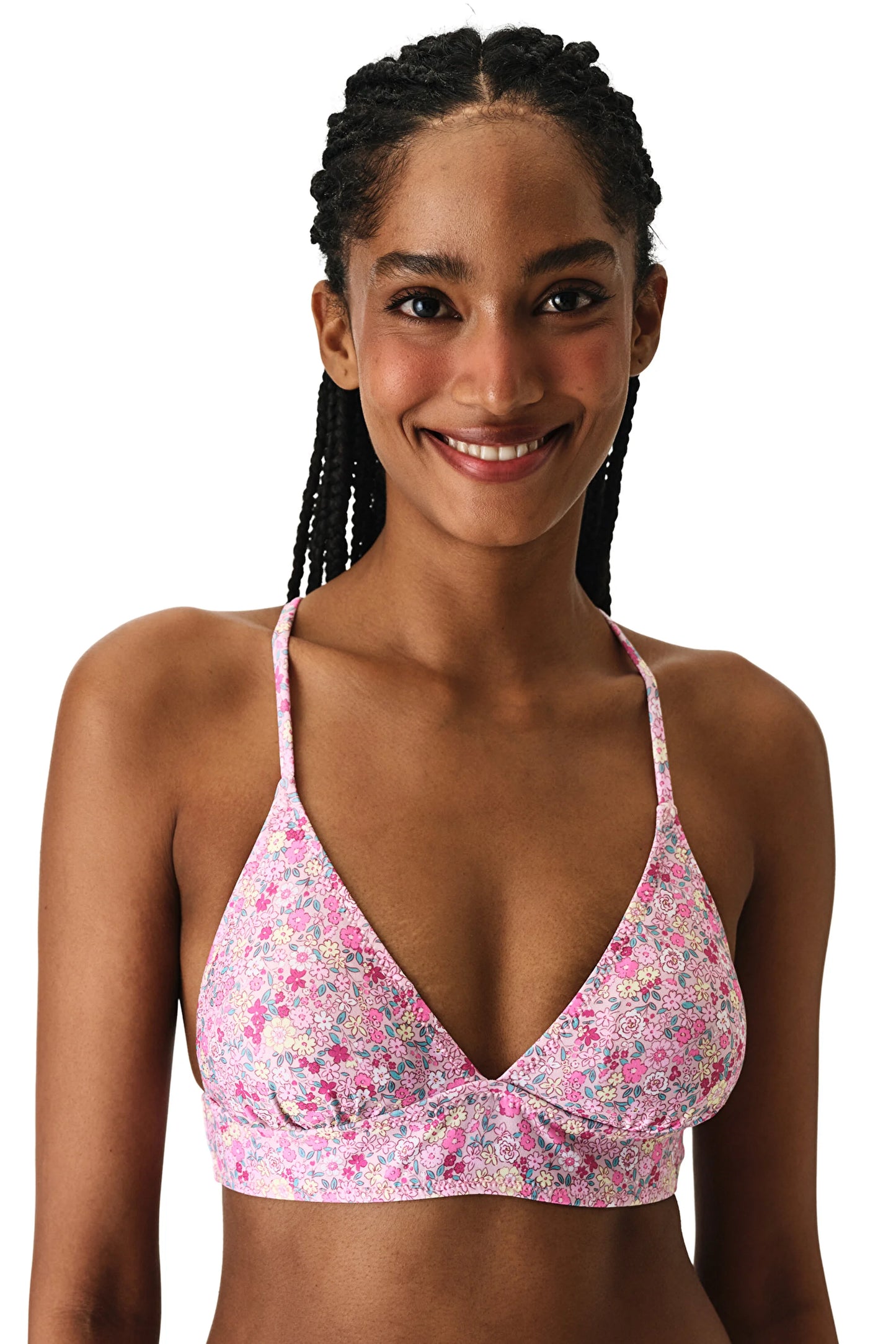 Renkli Amira Bralet Bikini Üstü